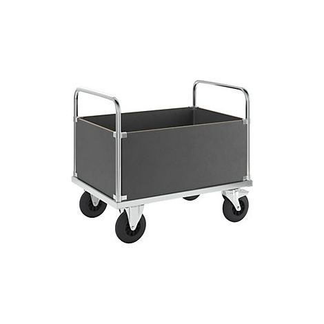 Kongamek Carrello a pianale portata 500 kg con 4 sponde alte (1/3)