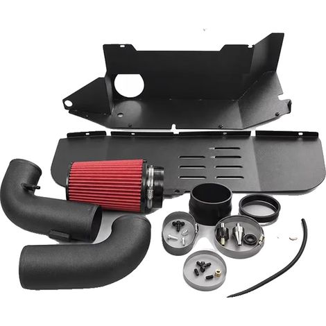 Système d'admission d'air froid, plastique et aluminium de haute qualité, compatible avec les modèles de moteur 2.0T, optimise le flux d'air pour la performance, kit d'installation facile, compatibili (1/5)