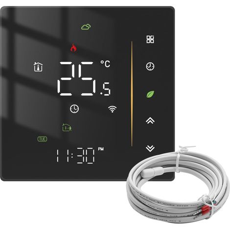 DollaTek Thermostat Intelligent pour Chauffage au Sol Électrique 16A Compatible Tuya Smart Life Alexa Google Home (1/5)