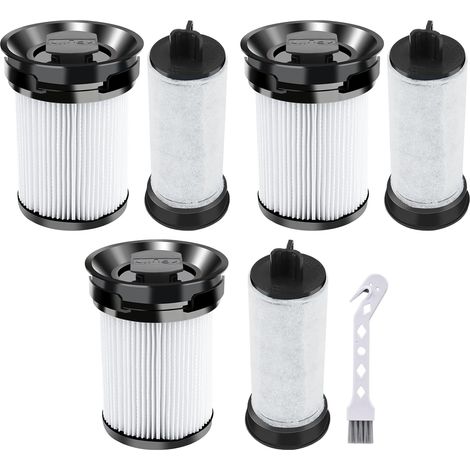 Paquete de 3 filtros de repuesto para aspiradora inalámbrica Miele Triflex HX1 (1/5)
