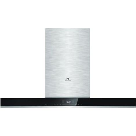 Campana Midea MH90B4300BES,  de pared - 90 cm / In