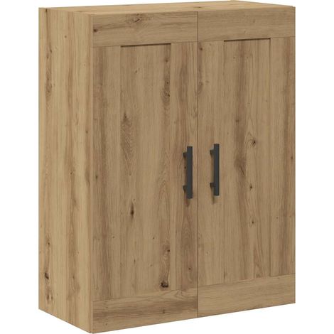 Maison Exclusive - Mobile a Parete Rovere Artigianale 69,5x34x90 cm in Truciolato