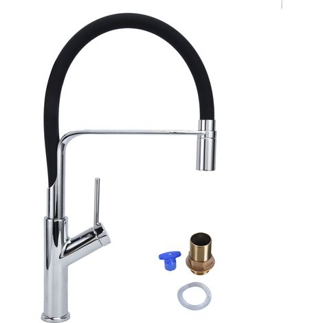 OKD-8807A G1/2 Auslaufsichere, messingbeschichtete Küchenarmatur, Einhebelmischer für Zuhause (1/5)