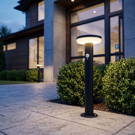 Borne solaire Sofia 600 lumens 50cm avec détecteur de mouvement (1/4)