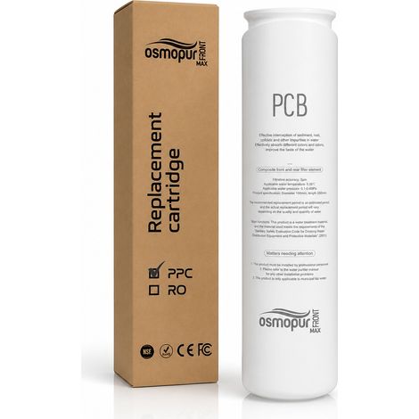 Cartucho PCB Osmopur Front Max – Prefiltro PP + CTO Original (1/5)