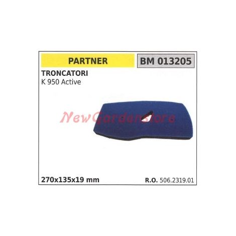 Filtro aria PARTNER per troncatore K 950 ACT 013205 506231901 compatibile