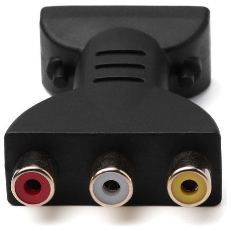 Câble adaptateur HDMI vers av 3rca HDMI vers AV rouge blanc jaune convertisseur HDMI vers AV adaptateur HD (1/4)