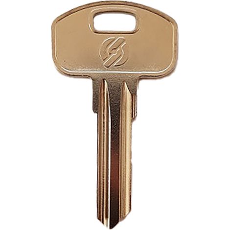 CHIAVE PER CILINDRO SERIE 'KY' lunghezza 55 mm - testa 18 x 30 mm - SECUREMME