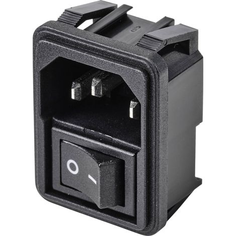 TRU COMPONENTS TC-10088416 Connectique pour appareils réfrigérants C14 embase mâle verticale Nombre (1/3)