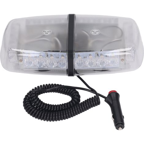 Feu Stroboscope LED 12V DC Lampe Flash Signalisation avec Base Magnétique pour Voiture Bateau (1/5)