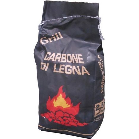 7PZ CARBONE DI LEGNA ARGENTINO sacco da kg. 2,5 circa (1/2)