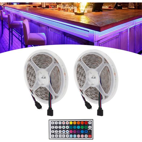 Kit de ruban LED RGBW à lumière douce pour chambre, décoration de fête, UE 100-240 V (1/5)