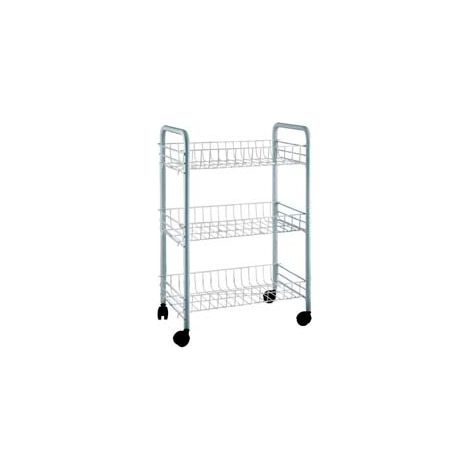 CARRELLO SIENA 3 PIANI  cm.40x26x59h.    ARTEX
