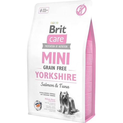 Brit Care Adult Mini Grain Free Yorkshire - Alimento seco para perros - 2 kg (1/3)