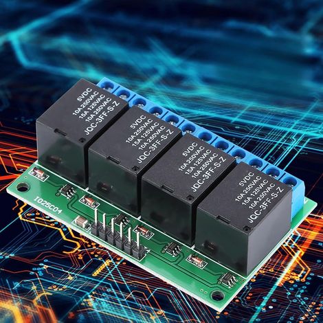 4-Channel 5V Self-Latching Latch Relay Module, Board (1/5)