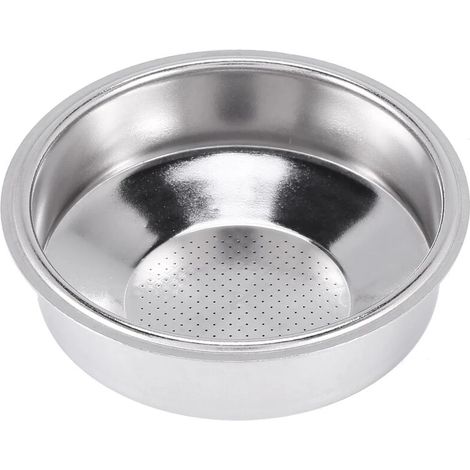 Panier-filtre à café, 51 mm, en acier inoxydable, pour machine à café, porte-filtre ou cafetière à filtre.-AquaForge (1/5)