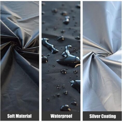 Housse de Protection pour Piscine ou Spa,Ronde Couvercle du Spa Solaire Extérieur Housse Ronde pour SPA Imperméable À La Poussière Bâche De Protection Imperméable Et Aux Rayons UV ( Size : 21030cm ) (1/3)