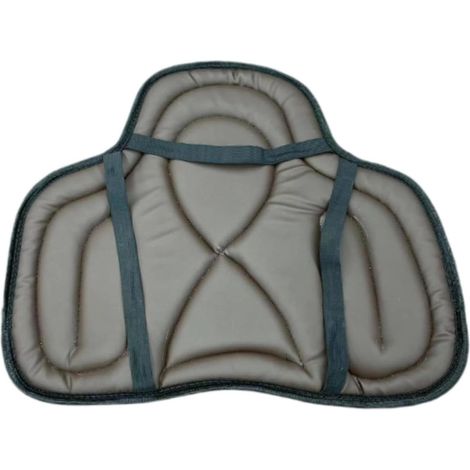 1 Tapis de selle, sangles élastiques, cuir PU, mousse haute densité, amortissant, pour équitation moto vélo