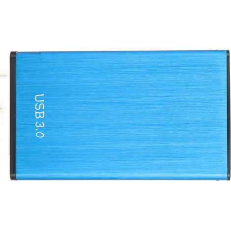 Disque dur externe bleu USB 3.0 pour ordinateur portable et de bureau GK18 2,5 pouces 50-130 Mo/s (1/5)
