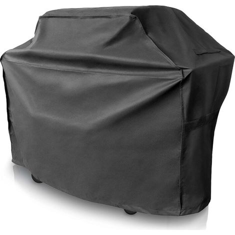 royaluxe -Housse de protection pour barbecue en noir 80 x 65 x 100 cm - Polyester oxford indéchirable - Housse de protection pour barbecue (1/5)