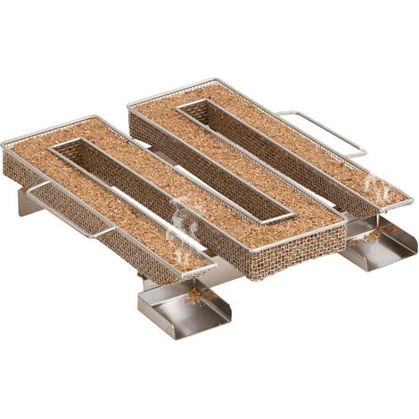 Générateur de fumée froide 4 côtés 22,5 cm acier inoxydable CFW81765 (1/5)