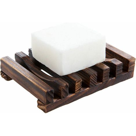 Porte-savon en bambou pour cuisine, salle de bain, douche (1/5)