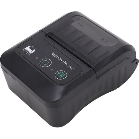 Imprimante thermique portable 58mm sans fil USB 2-en-1 reçus tickets code QR pour Android (1/5)