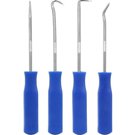 Juego de herramientas de ganchillo de 4 piezas: herramienta para extraer juntas tóricas y retenes de aceite. (1/5)