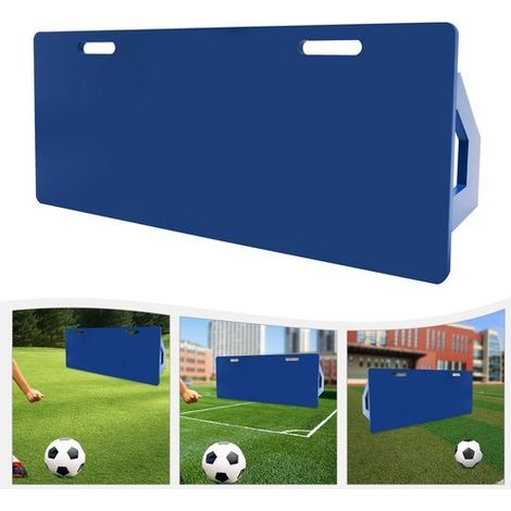 Panneau de rebond Panneau d'entraînement de football Panneau de rebond Panneau de rebond de football Panneau d'entraînement pour les passes et les tirs 100 × 40cm (1/5)