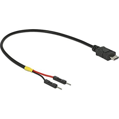 DeLOCK Delock 85407 - 0,2 m - Mini-USB B - Noir (1/3)