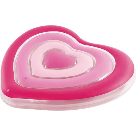 Materassino Gonfiabile Isola Intex Cuore 168 x 142 cm (1/5)