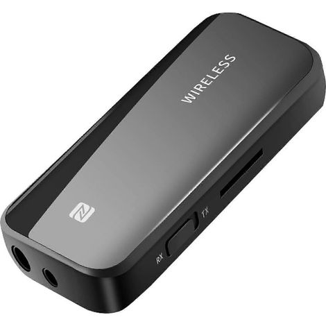 Récepteur Bluetooth 5.1, émetteur NFC, adaptateur AUX pour voiture (1/5)