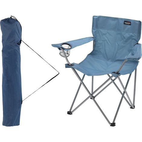 Chaise Camping Pliante Bleue Confort Et Portabilité Pour L'extérieur - Redcliffs