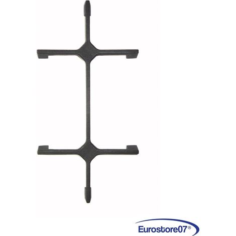 Griglia ghisa satinata cucina aeg - zanussi mm 370 X 190 8081728027 (1/4)