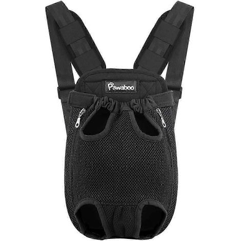 Sac à dos de voyage ajustable avec stabilisateurs, adapté aux chiens de petite et moyenne taille, idéal pour le camping et la randonnée. (1/5)