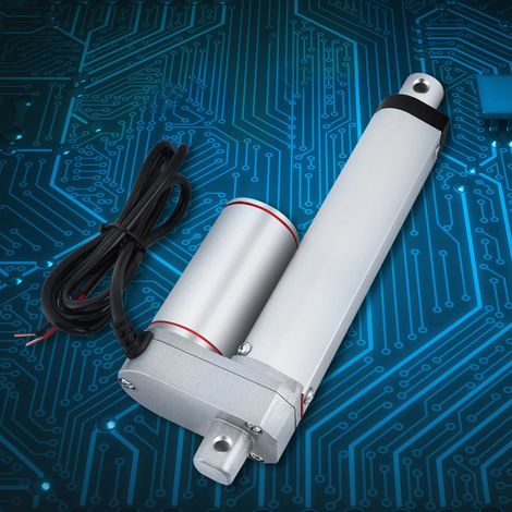 12-V-Gleichstrom-Linearantrieb mit 1000 N Hub, 150–500 mm Hub, Elektromotorhalterung (200 mm) (1/5)