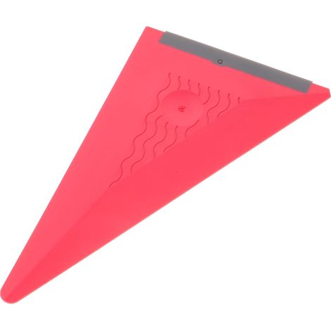 Raclette Triangulaire Rouge en Abs pour Film Vinyle Automobile, Outil de Pose DIY pour Protection Peinture et Installation de Film Covering Voiture (1/5)
