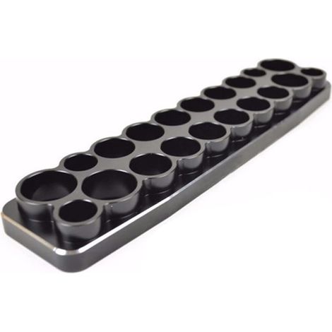 Porte-outils robuste, organisateur d'outils en métal anticorrosion, support, râtelier à 20 emplacements pour tournevis, organiseur (1/5)