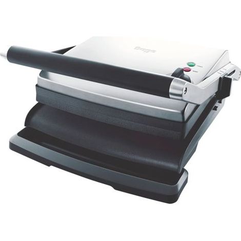 Grillplatte - SAGE - der AdjustaGrill & Press - Edelstahl - 2200W - Verstellbare abnehmbare Platten (1/2)