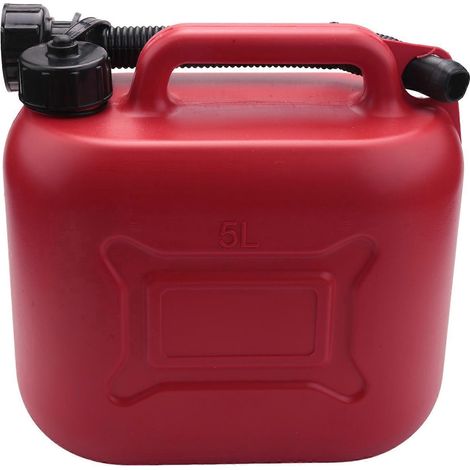 Réservoir de carburant de rechange en plastique de 5 litres pour voiture (essence et gaz) - (1/5)