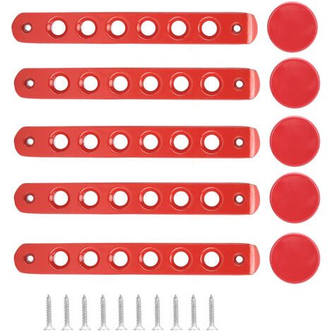 Inserts de poignée, Yctze pour porte inserts de poignée extérieure de porte avec cache-boutons pour Jeep Wrangler JK/Unlimited 4 portes 2007-2018 pour inserts de porte (1/5)