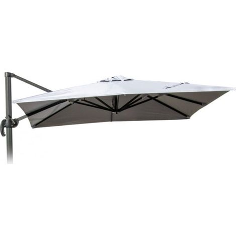 Ersatzschirm für Ampelschirm Sonnenschirm Gartenschirm 2,5x2,5 Aluminium Arm Paradise ohne Volant