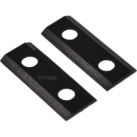 2 X 6,4 CM lame de broyeur / déchiqueteur à bois pour ATIKA 1200 1600 1800 2000 2200 2300 2400 2500 2600 2800 (1/3)