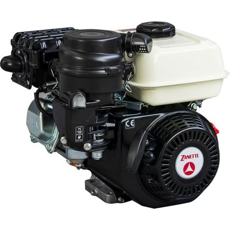 Motore completo ZANETTI ZBM210C4V albero conico 20 mm orizzontale a strappo