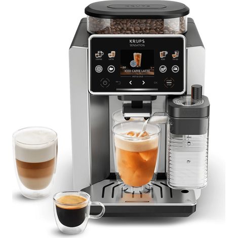 Kaffeemaschine mit Mahlwerk Krups Sensation Elite EA918GE0