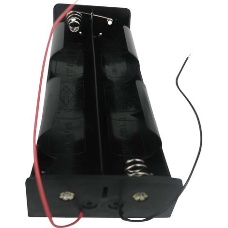 Porte-pile 6 x RS PRO D, raccordement Fils ( Prix pour 1 )