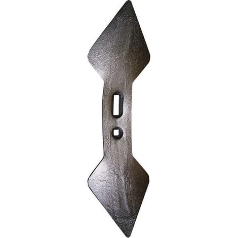 Punta cultivador 450x135x19 mm reversible curva 2 orificios UNIVERSAL CP2822 (1/2)