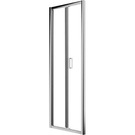 Porta Doccia 70 cm Apertura a Soffietto H190 Cristallo
