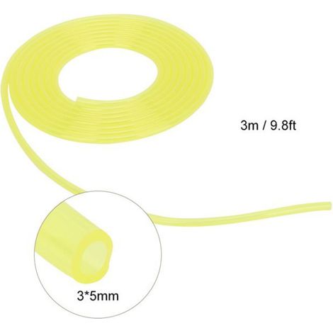 Tuyau De Carburant - 3 M - 3x5 Mm - Pour Tronçonneuses Et Moteurs A Essence - 1 Piece (1/5)