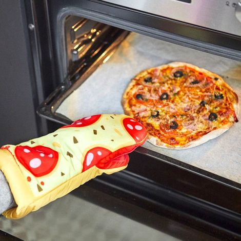 Kitchen Glove - GENERIC - Pizza Peppero Kitchen Glove - Resistant up to 250°C - Washable - Synthetic